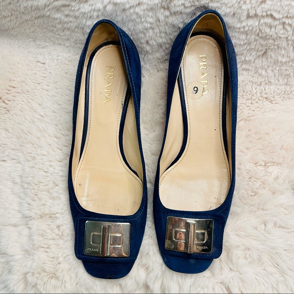 Prada Suade Heels - image 5